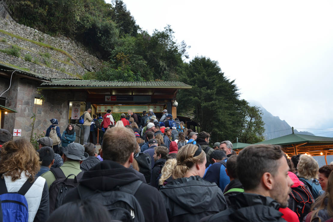 VISITING THE MACHU PICCHU