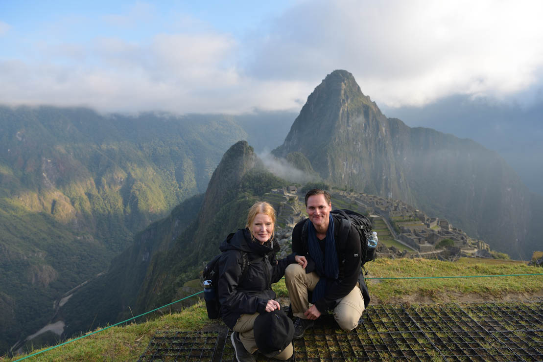 VISITING THE MACHU PICCHU