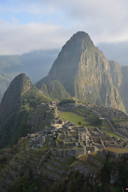 VISITING THE MACHU PICCHU