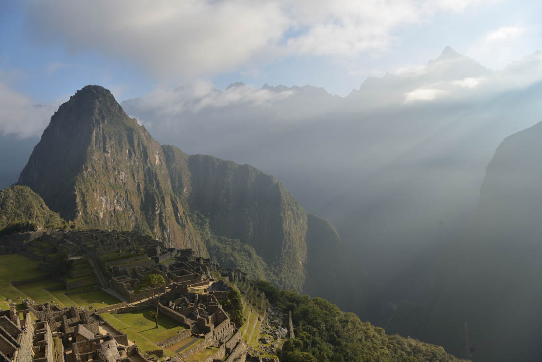 VISITING THE MACHU PICCHU