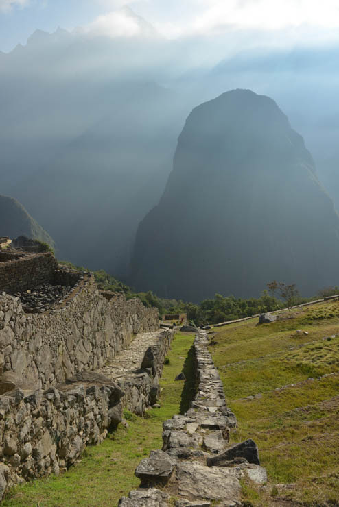 VISITING THE MACHU PICCHU