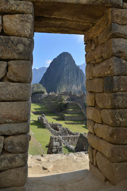 VISITING THE MACHU PICCHU