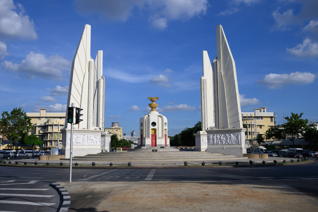 The bustling city of Bangkok