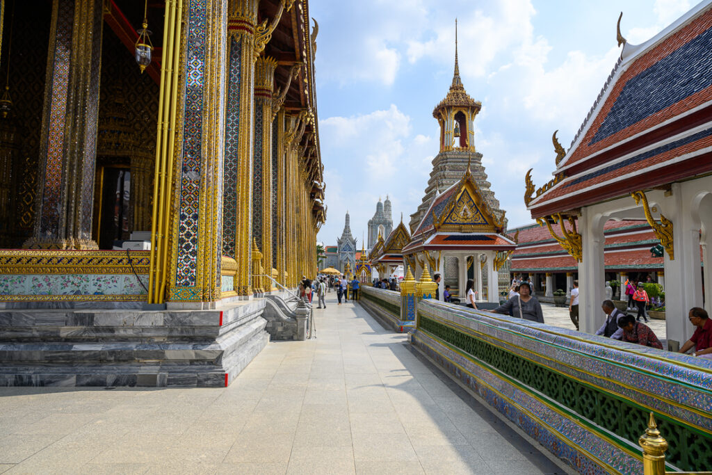 The bustling city of Bangkok