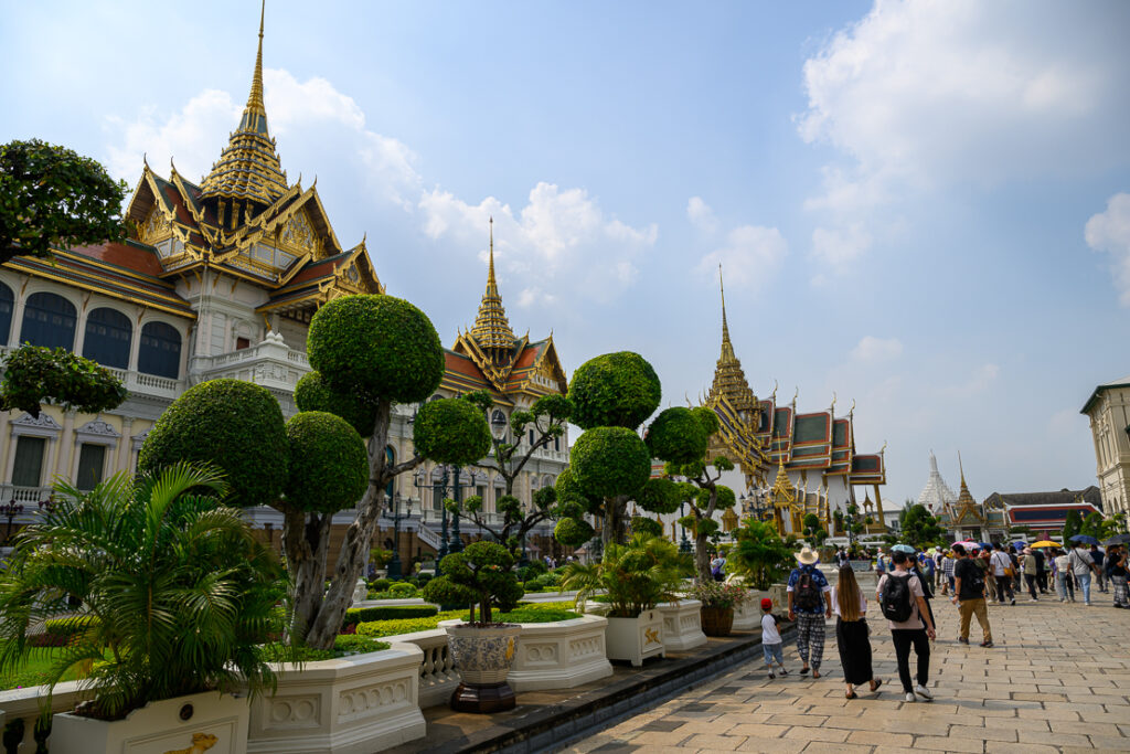 The bustling city of Bangkok