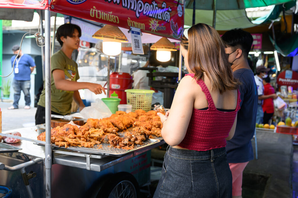 The bustling city of Bangkok