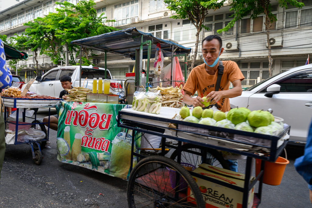 The bustling city of Bangkok
