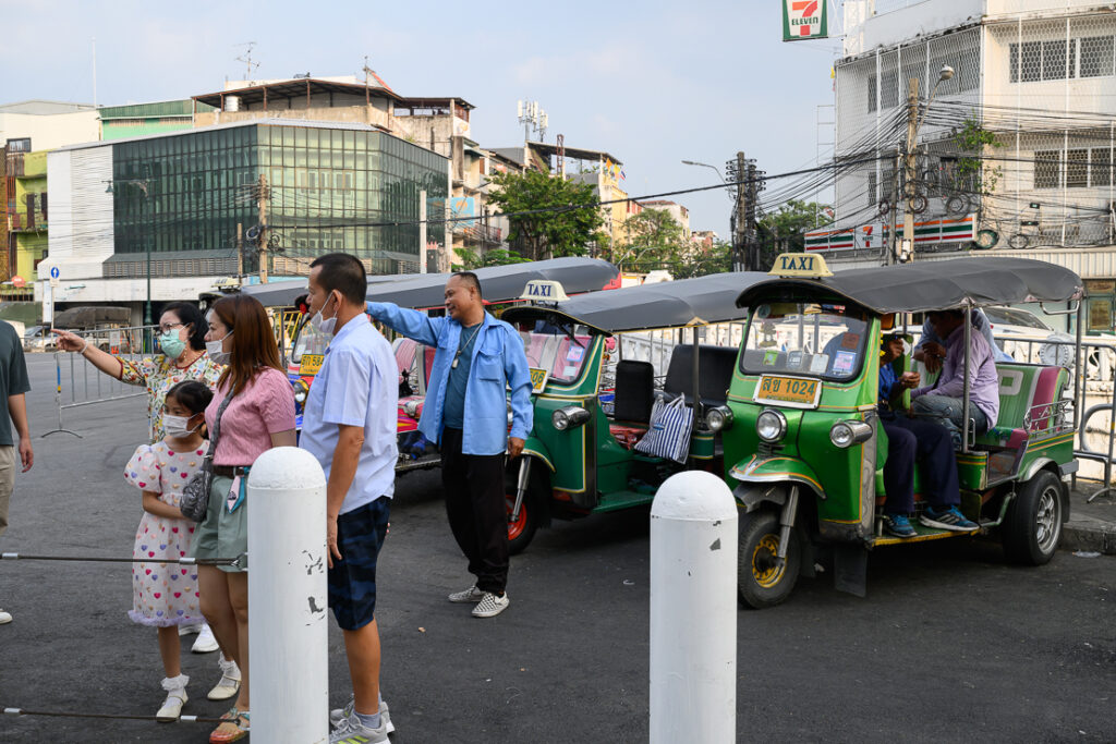 The bustling city of Bangkok