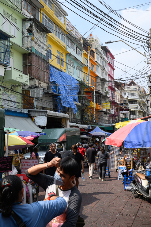 The bustling city of Bangkok