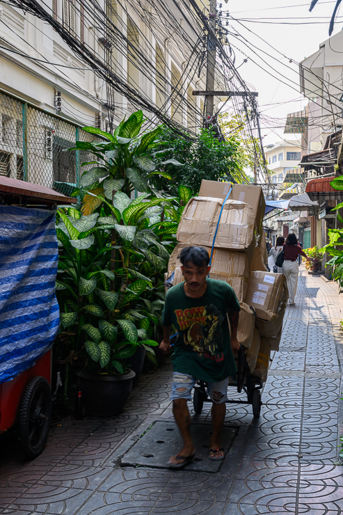 The bustling city of Bangkok