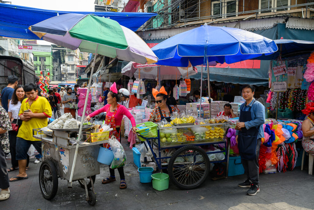 The bustling city of Bangkok