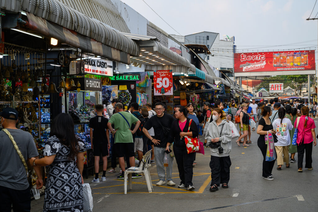 The bustling city of Bangkok