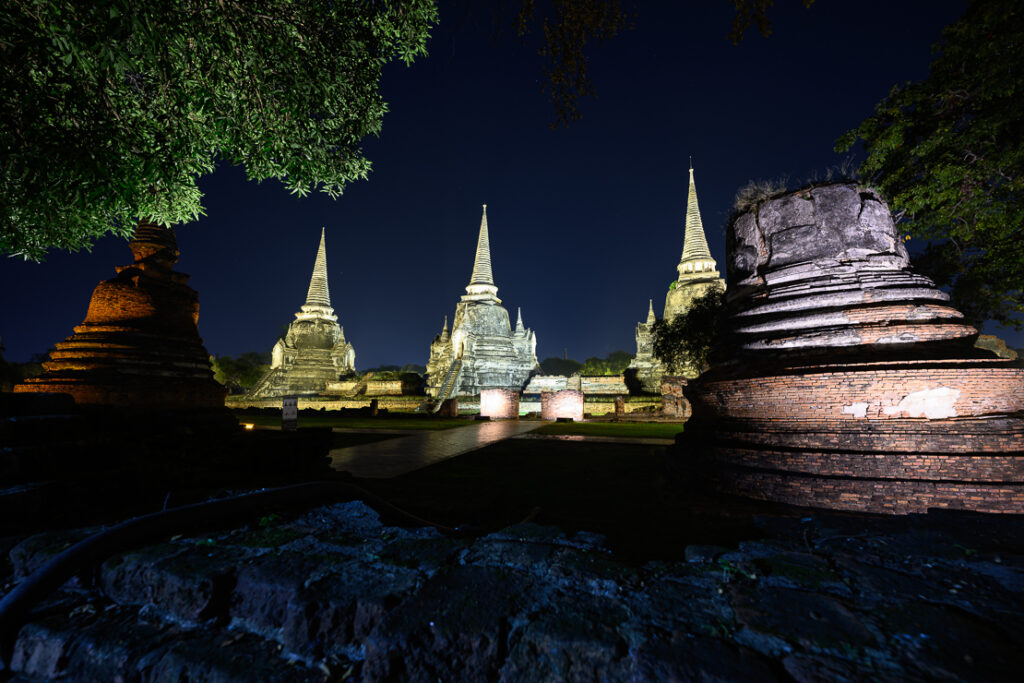 The city of Ayutthaya