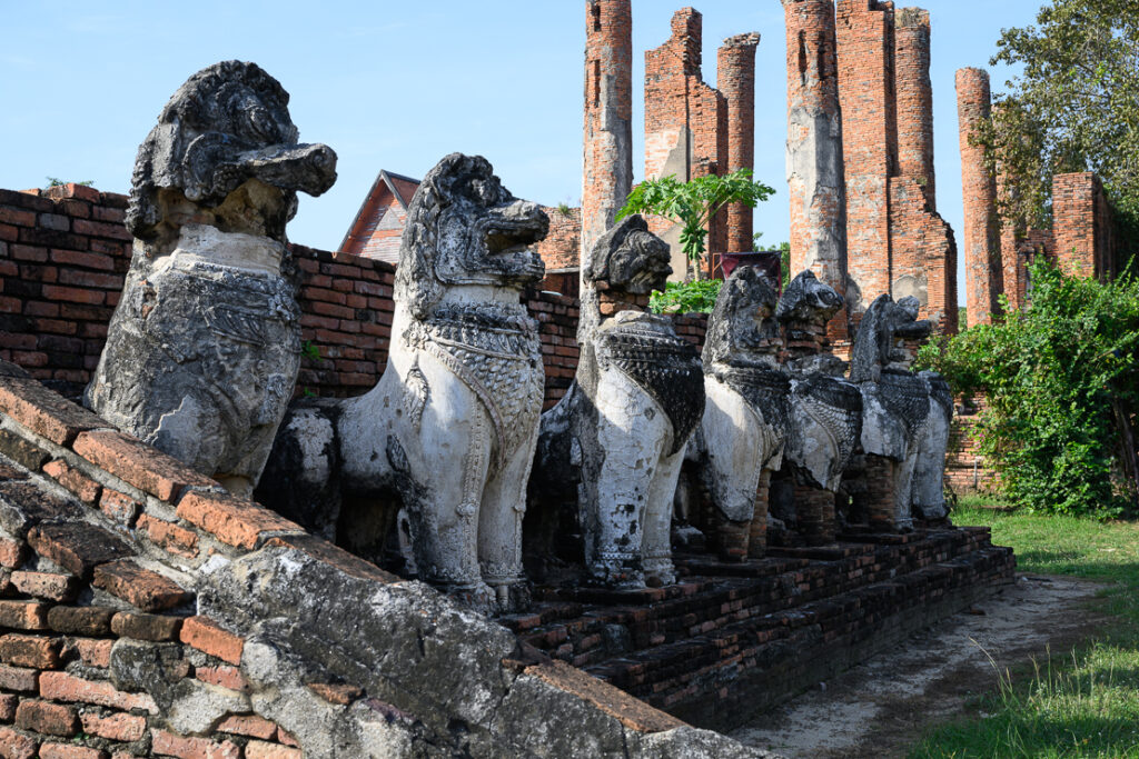 The city of Ayutthaya
