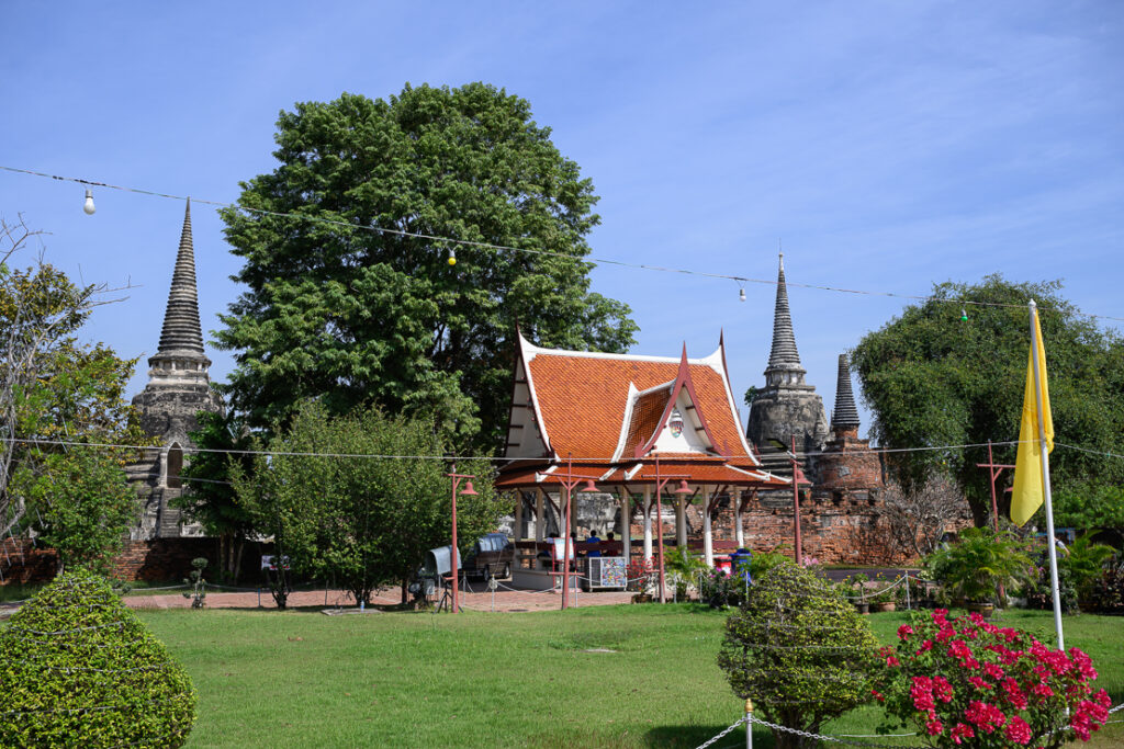 The city of Ayutthaya