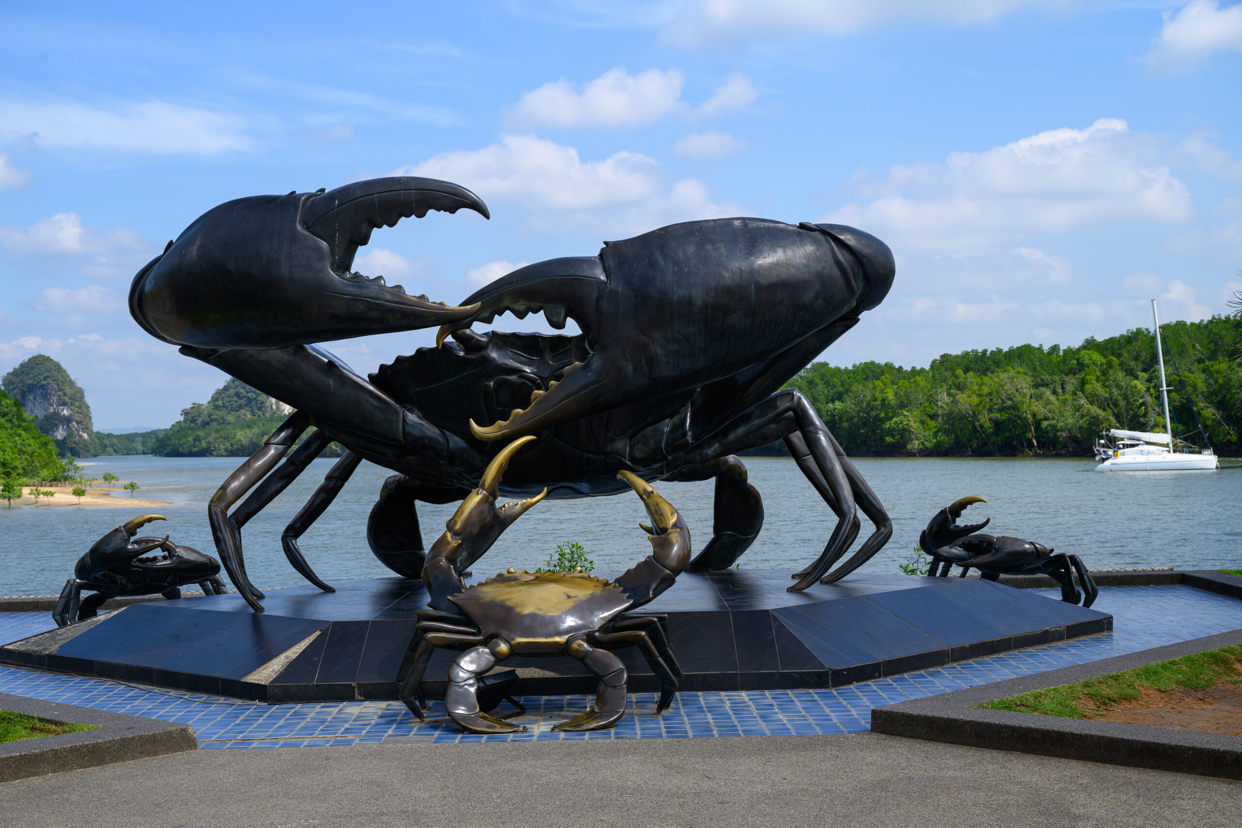 The Mud Crab Sculpture, Krabi