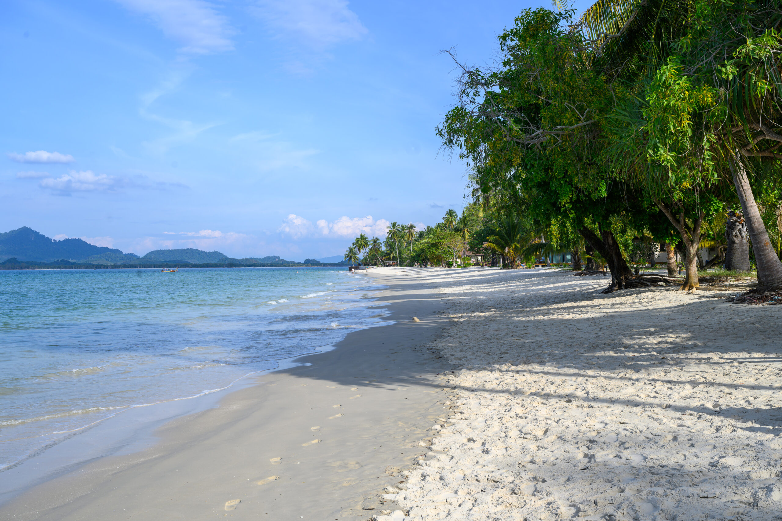 From Krabi to Malaysia, Koh Muk Beach