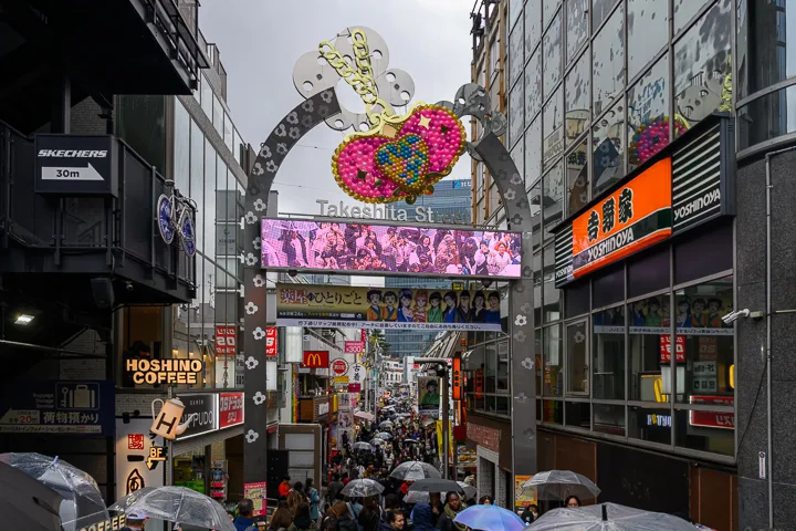 Takeshita Street, Tokyo, Japan