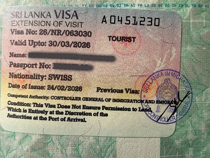 Sri Lankan Visa Extension: What to Expect